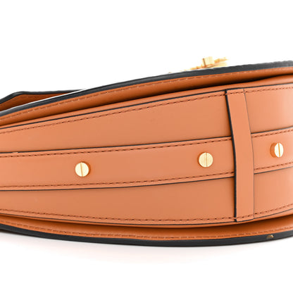 MCM Visetos Small Patricia Saddle Bag Cognac 8 of 11