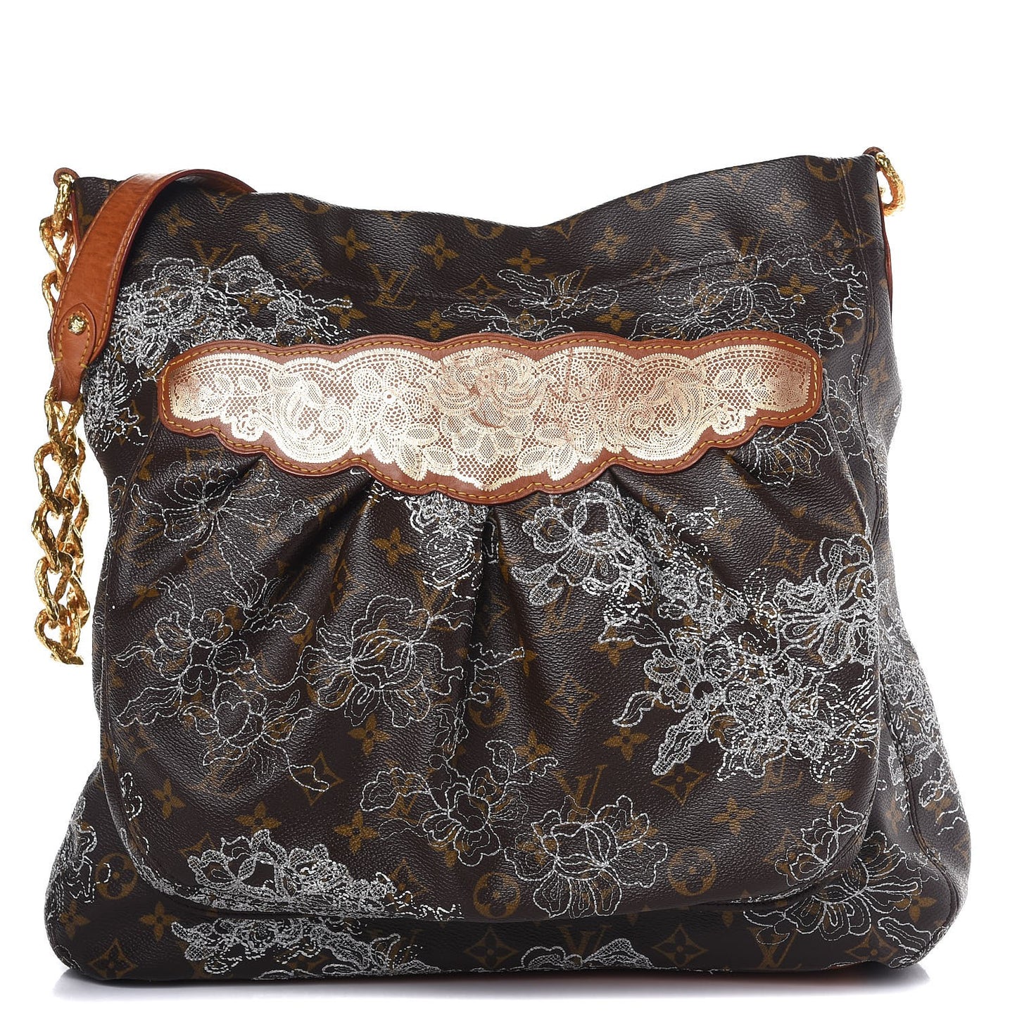 Monogram Dentelle Fersen Silver