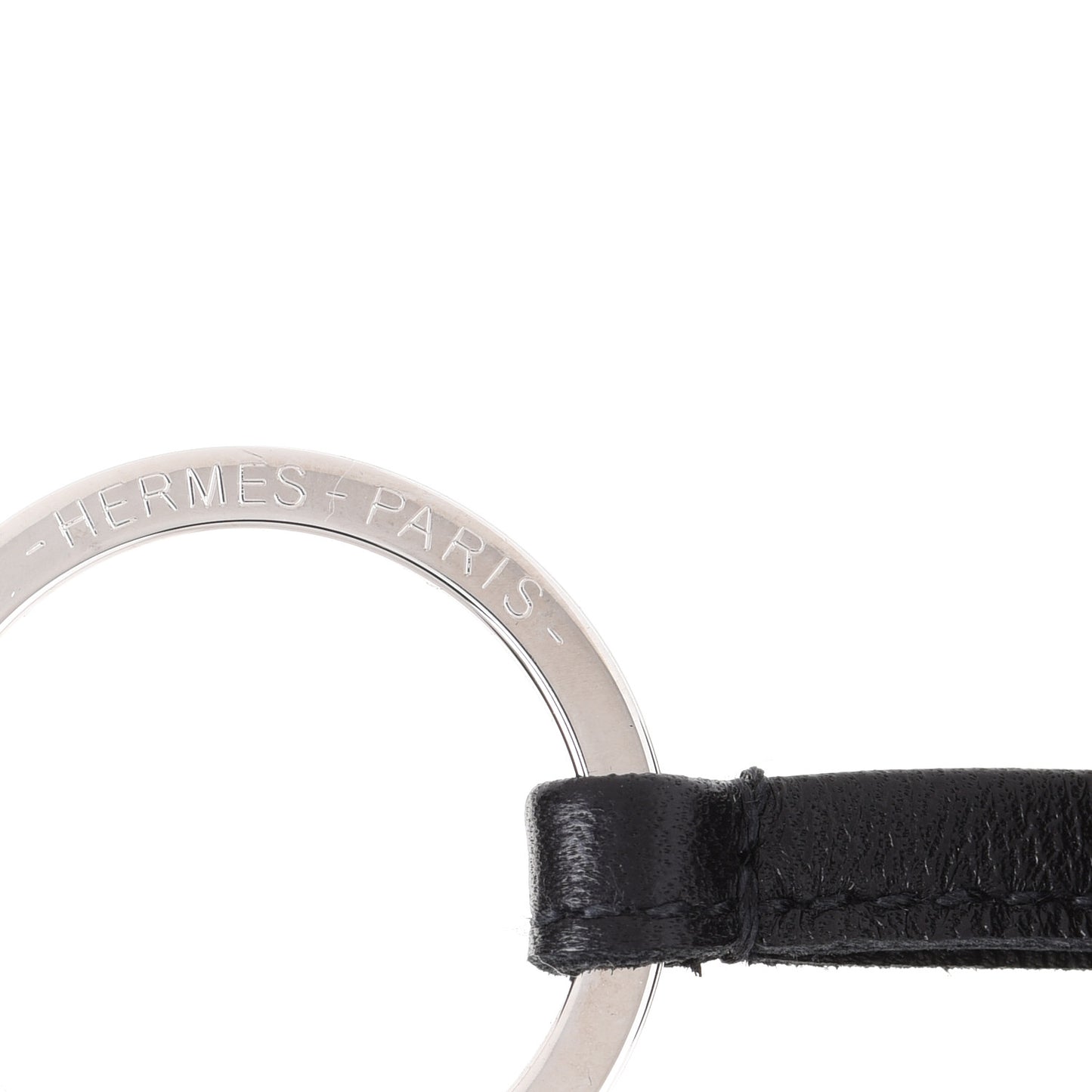 Lambskin Carmen Tassel Key Holder Black