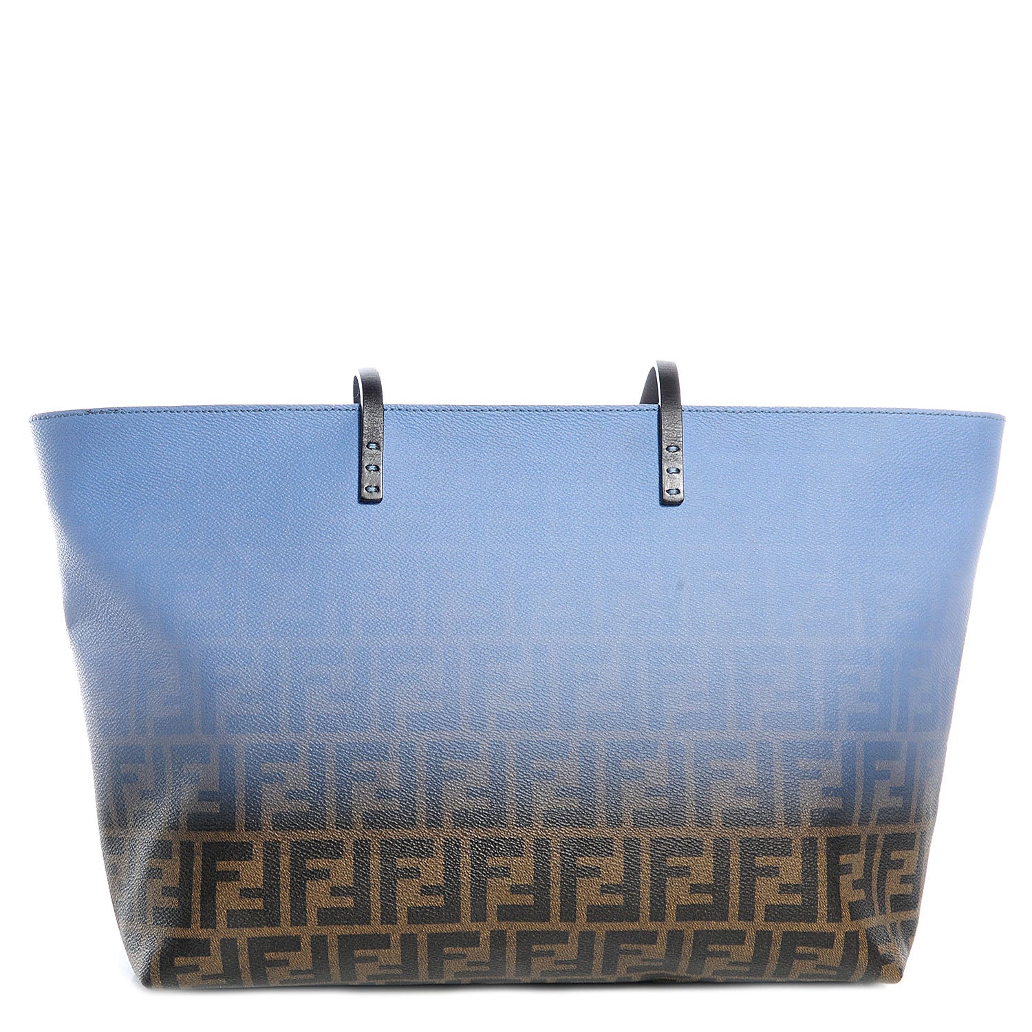 Fendi Zucca Spalmati Ombre Large Roll Tote Tobacco Nebula 1 of 13