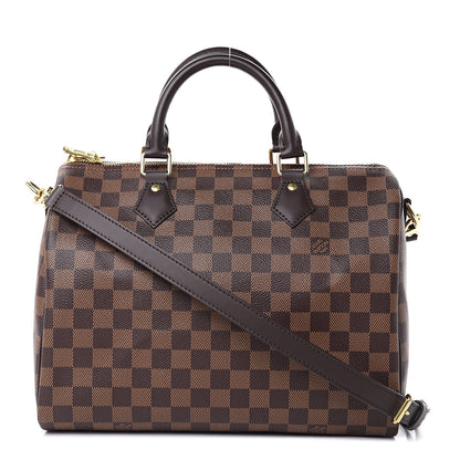 Louis Vuitton Damier Ebene Speedy Bandouliere 30 1 of 9