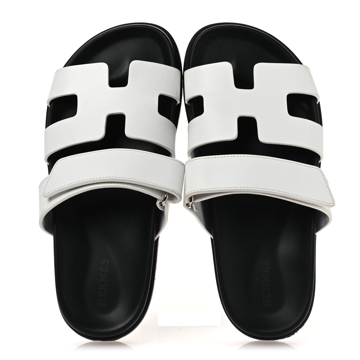 Calfskin Womens Chypre Sandals 36.5 White
