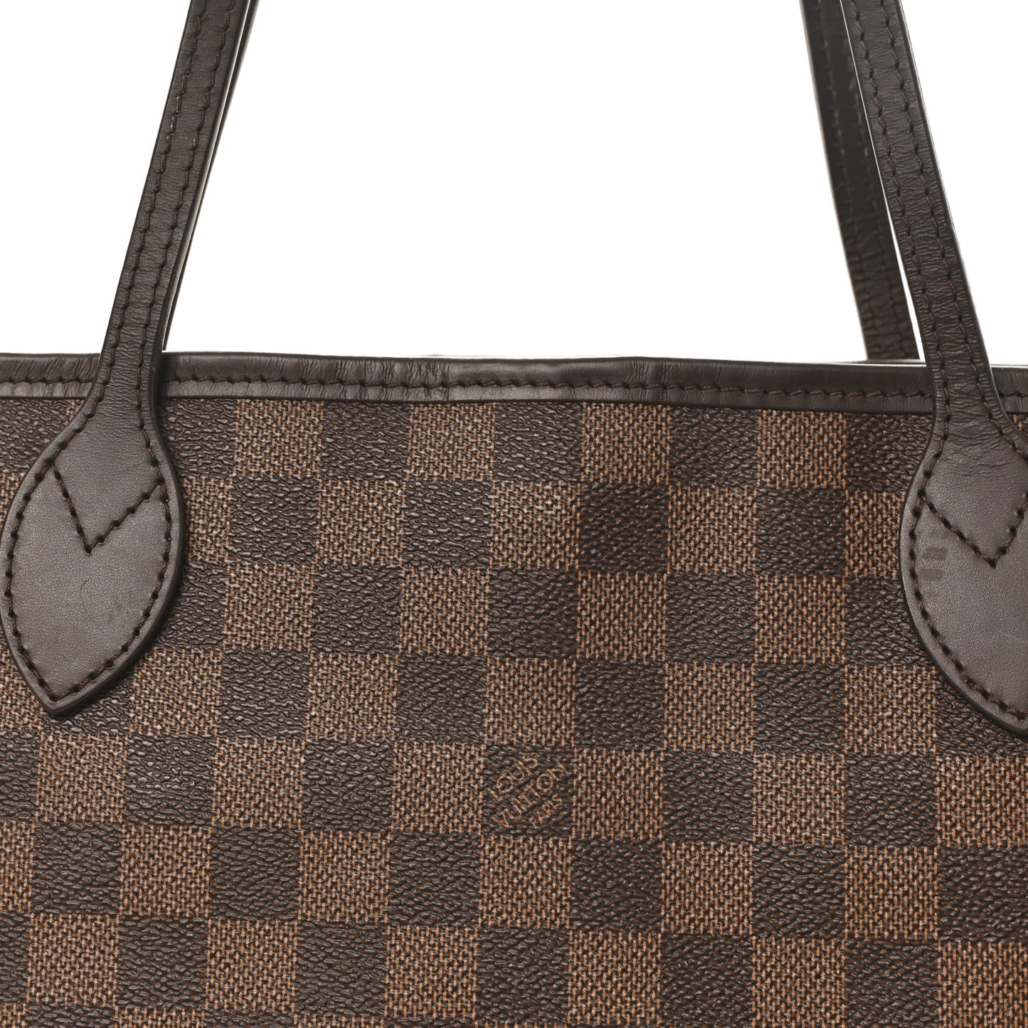 Damier Ebene Neo Neverfull MM Rose Ballerine