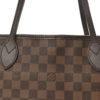 Louis Vuitton Damier Ebene Neo Neverfull MM Rose Ballerine 9 of 12