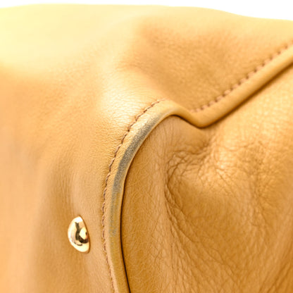 Fendi Vitello Dolce Marmol Large Chameleon Tote Yellow 10 of 11
