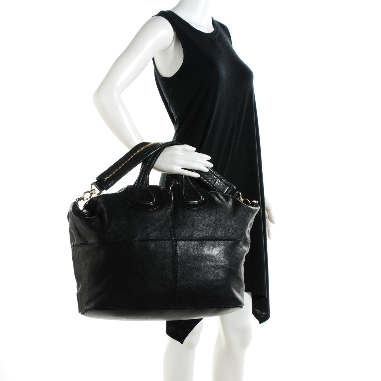 Givenchy Lambskin Large Nightingale Black 2 of 8
