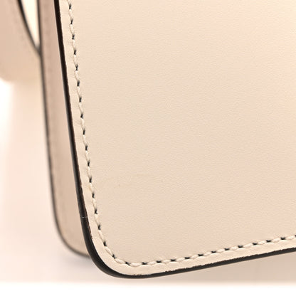 Gucci Calfskin Mini Sylvie Top Handle Bag White 13 of 13