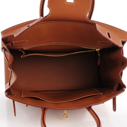 Hermes Togo Birkin 30 Gold 11 of 26