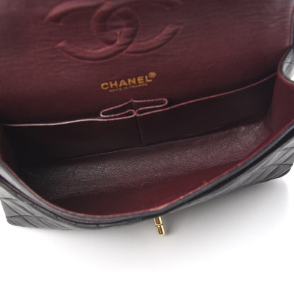 Chanel Lambskin Quilted Medium Double Flap Black 5 of 11