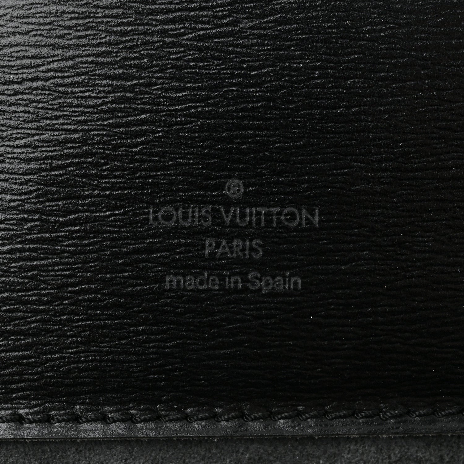 Louis Vuitton Epi Cluny Black 6 of 10