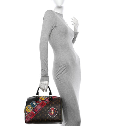 Louis Vuitton Monogram Kabuki Speedy 30 3 of 10