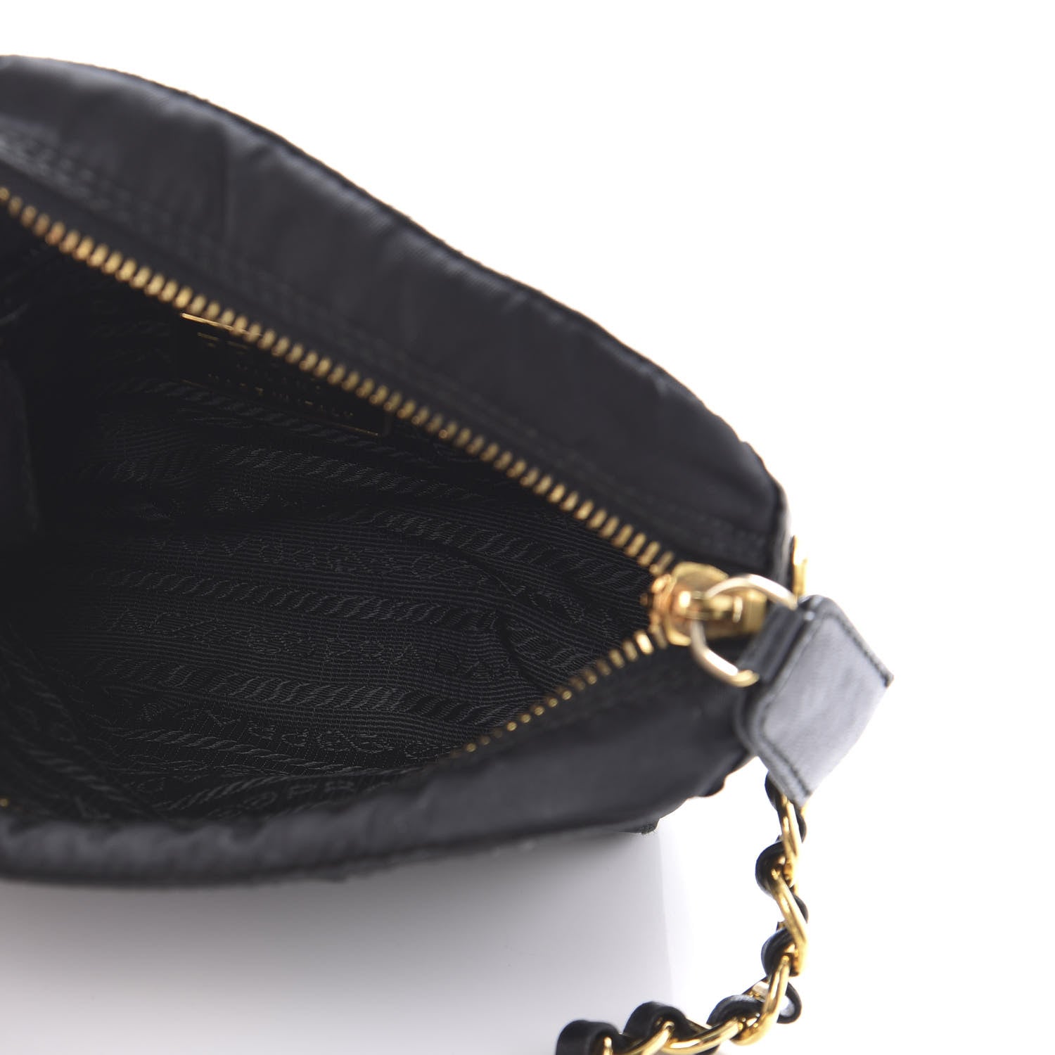 Prada Tessuto Nylon Mini Camera Crossbody Black 5 of 9