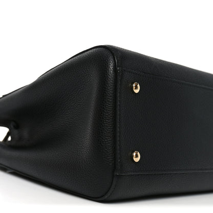 Chanel Grained Calfskin Medium Neo Executive Shopper Tote Black 9 of 10