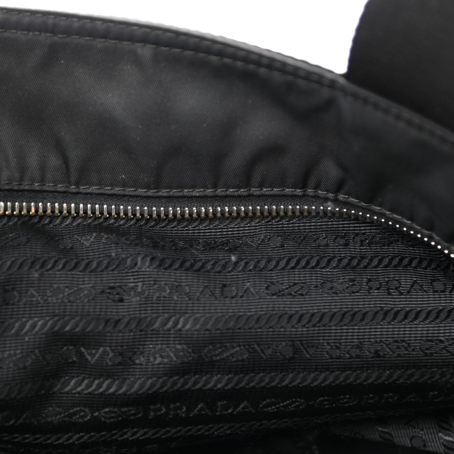 Nylon Vela Baby Bag Black