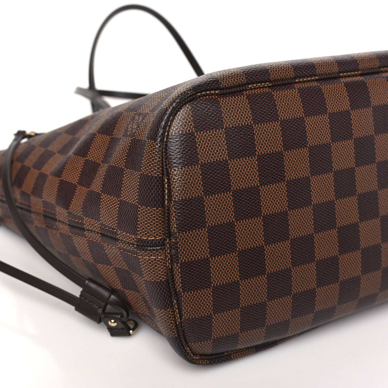 Louis Vuitton Damier Ebene Braided Neverfull MM Pink 9 of 11