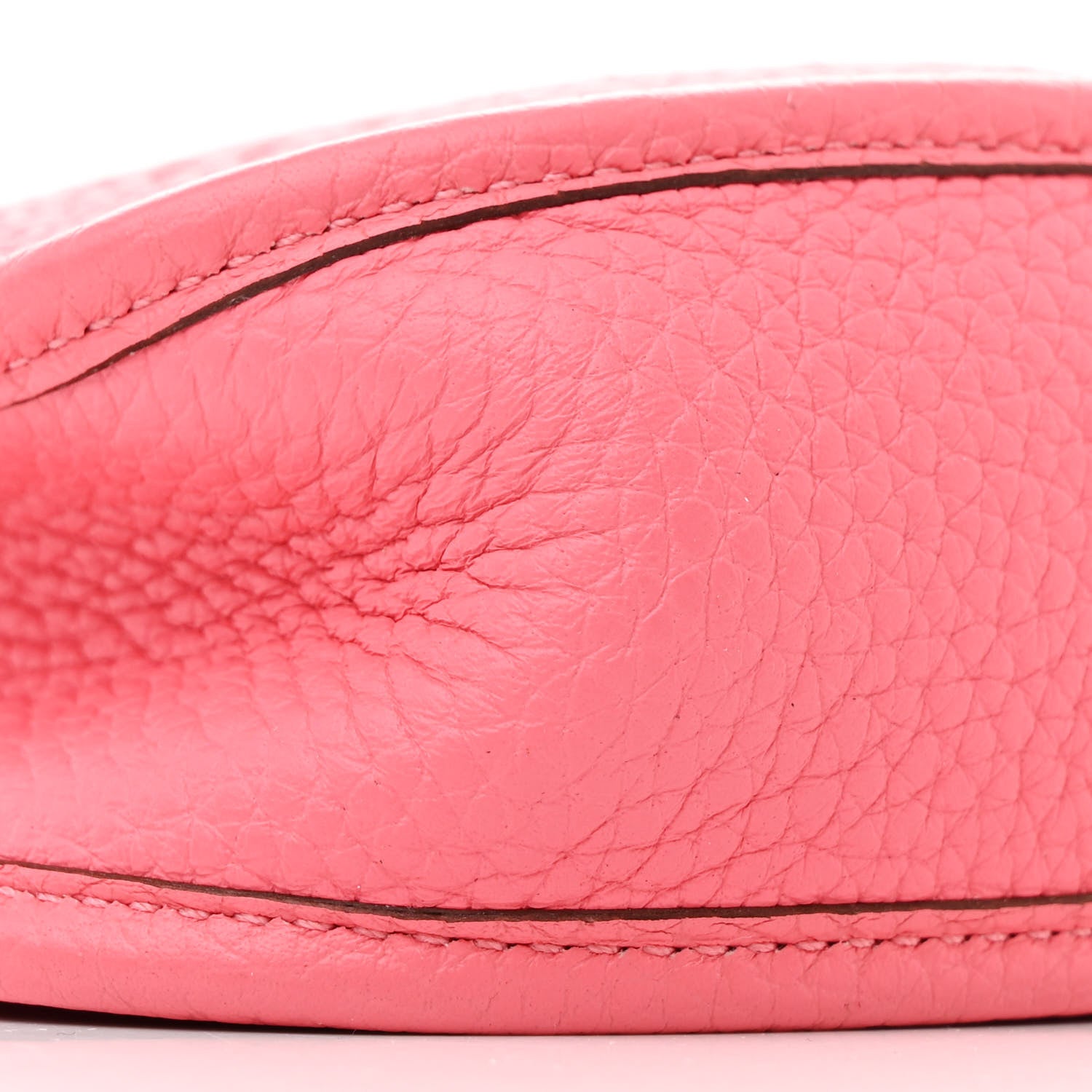 Hermes Taurillon Clemence Amazone Evelyne TPM Rose Azalee Rouge Pivoine 9 of 12