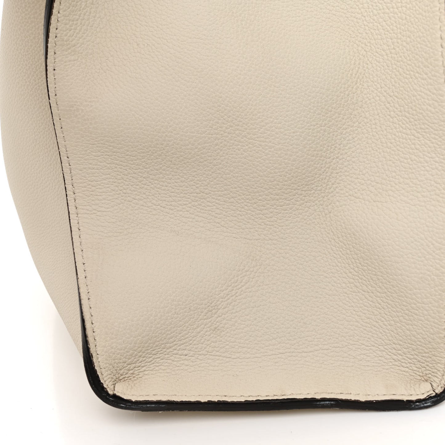 Soft Calfskin Medium Jackie Top Handle Bag Antique White