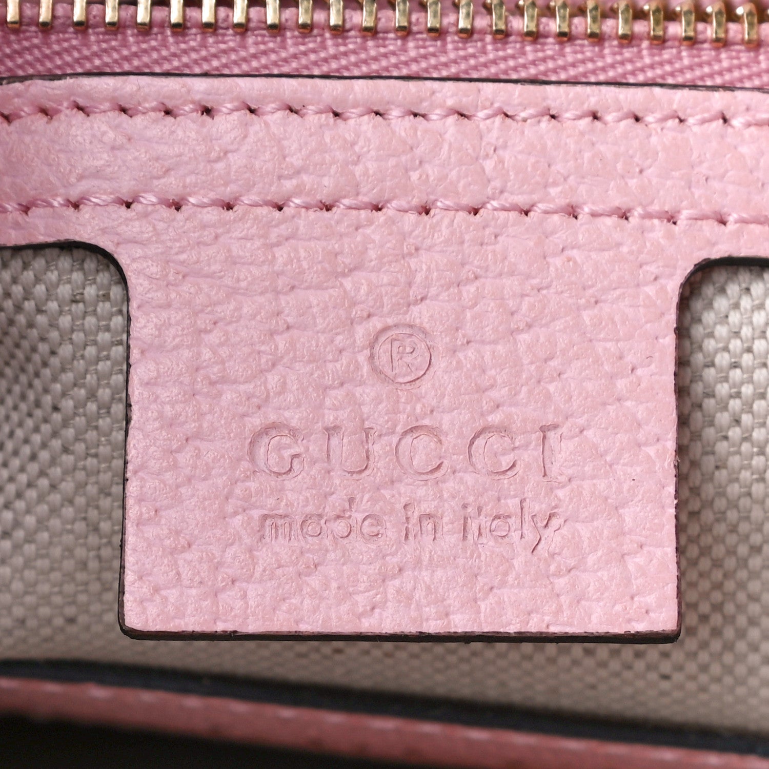 Gucci Canvas Flora Medium Jackie Hobo Light Pink 6 of 10