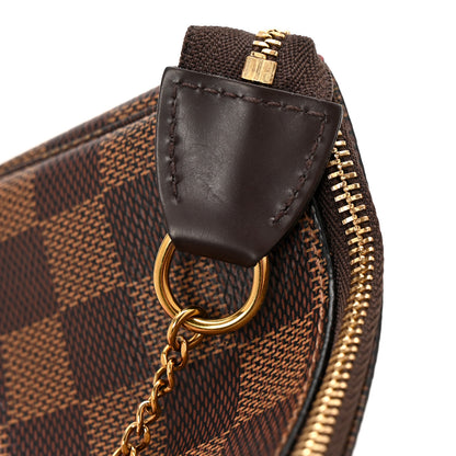 Louis Vuitton Damier Ebene Mini Pochette Accessories 9 of 9