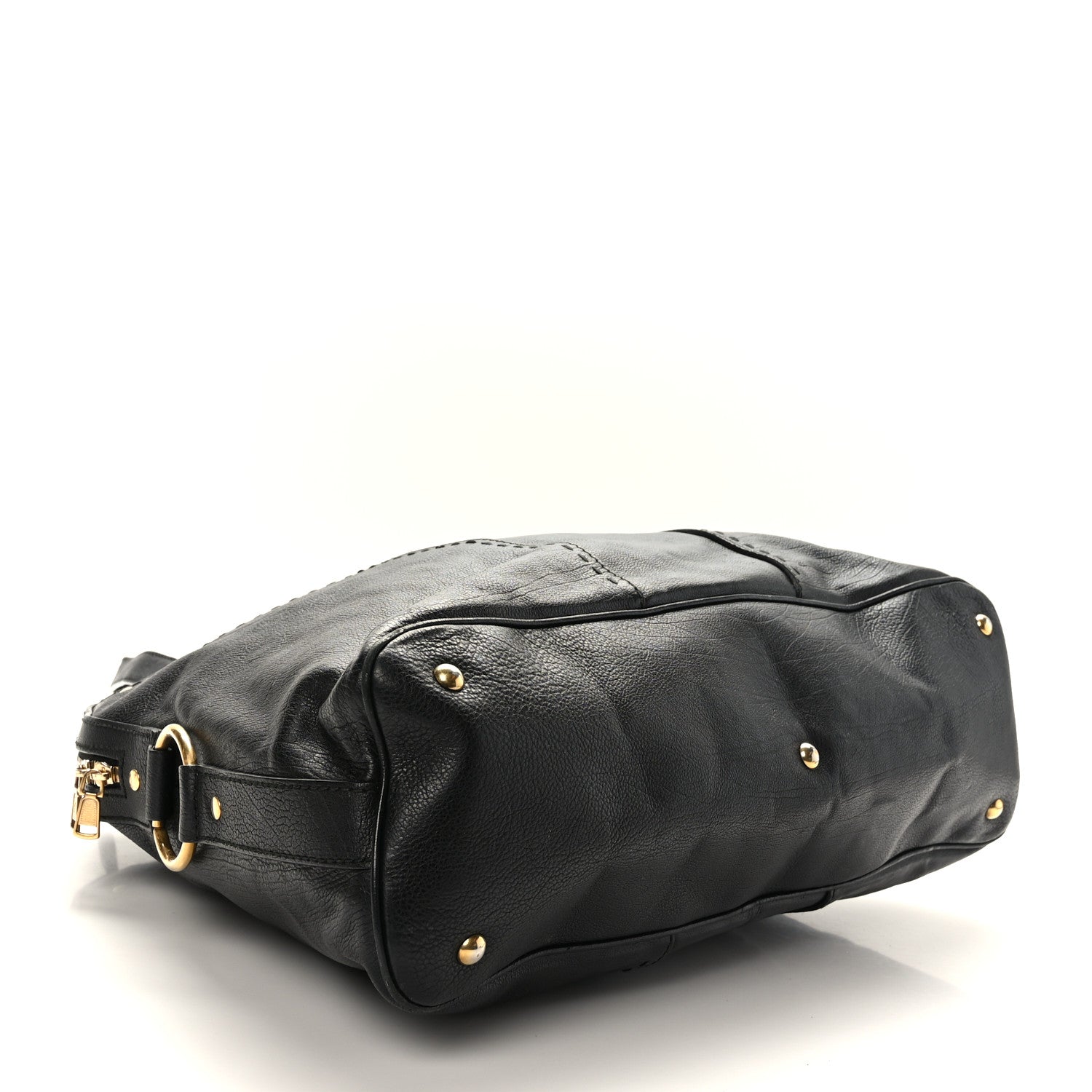 Saint Laurent Calfskin Oversized Muse Black 4 of 9