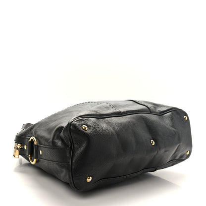 Saint Laurent Calfskin Oversized Muse Black 4 of 9