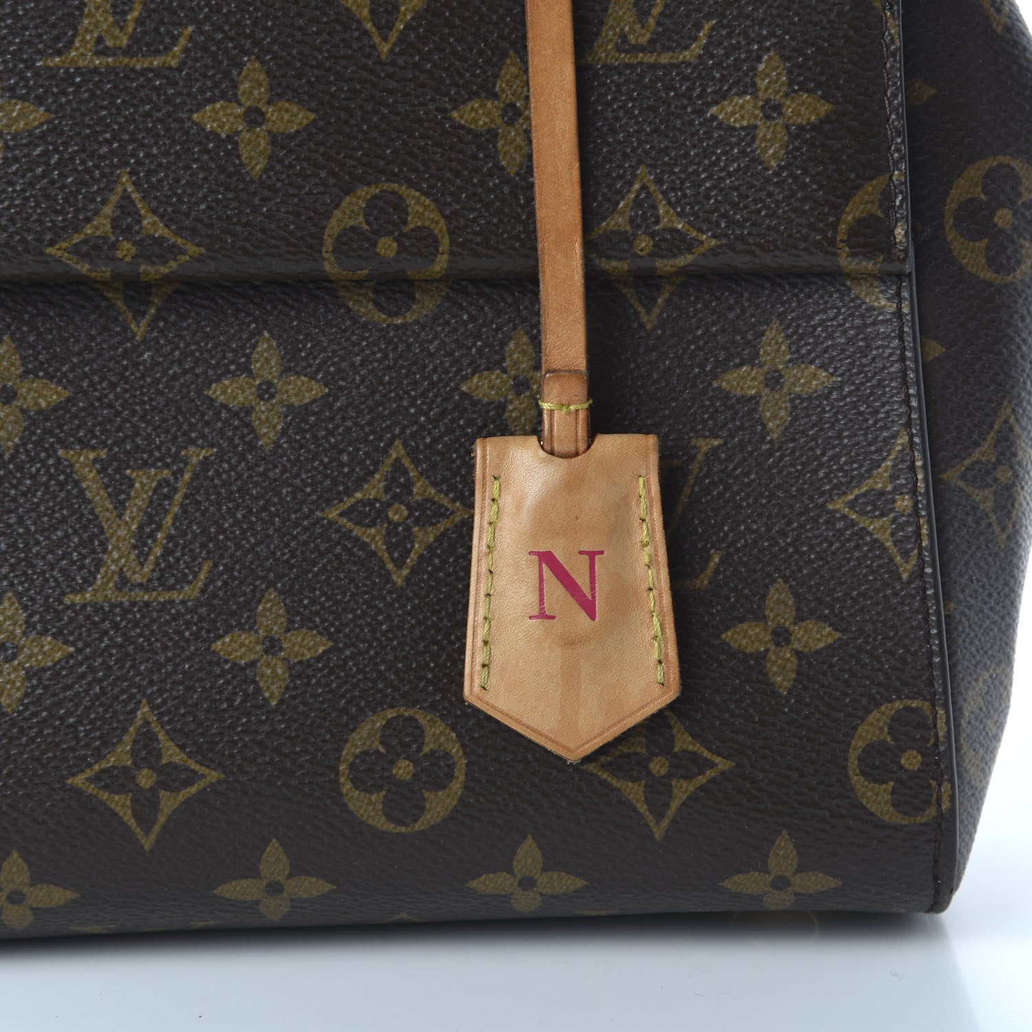 Louis Vuitton Monogram Cluny BB Hot Pink Safran Imperial 10 of 10