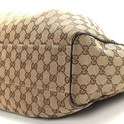 Gucci Monogram Medium Sukey Tote Beige Ebony Black 8 of 10