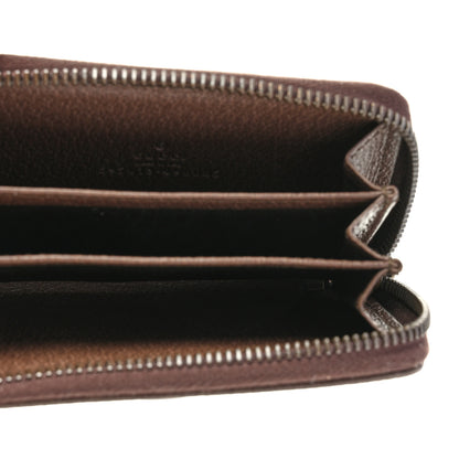 Gucci GG Supreme Web Ophidia Zip Around Card Case Brown 5 of 7