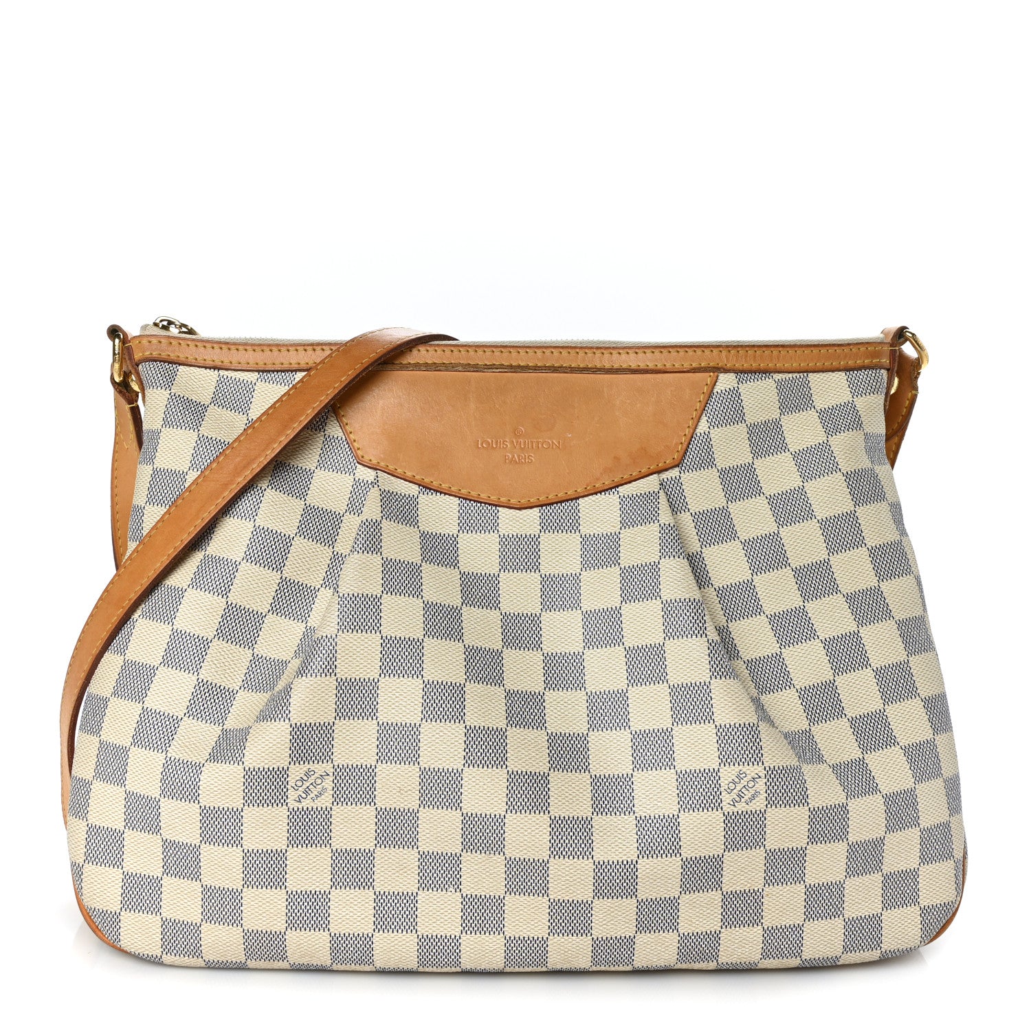 Louis Vuitton Damier Azur Siracusa MM 1 of 17