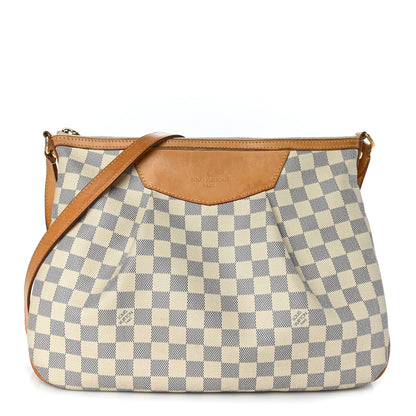 Louis Vuitton Damier Azur Siracusa MM 1 of 17