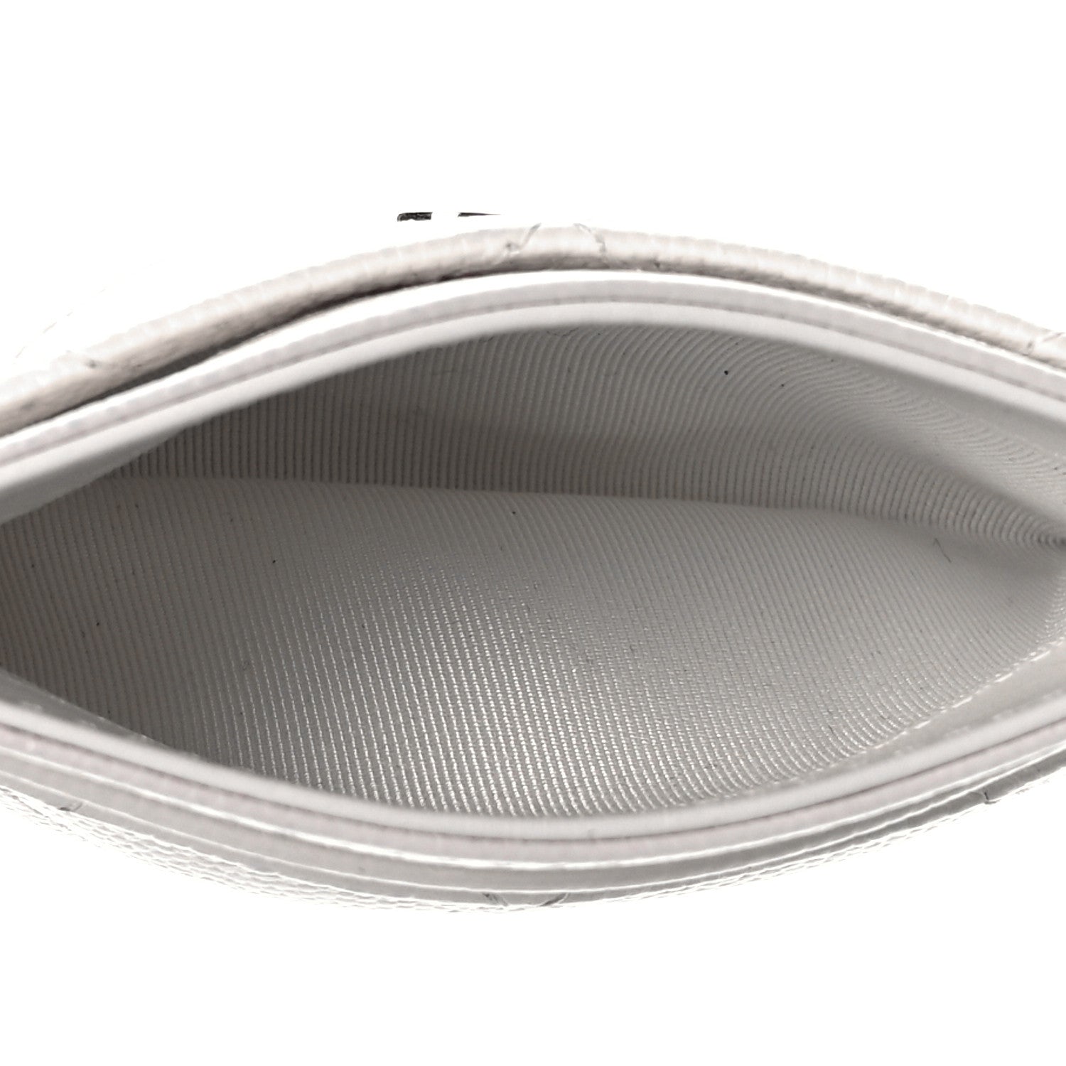 Chanel Caviar Quilted Card Holder White 9 of 22