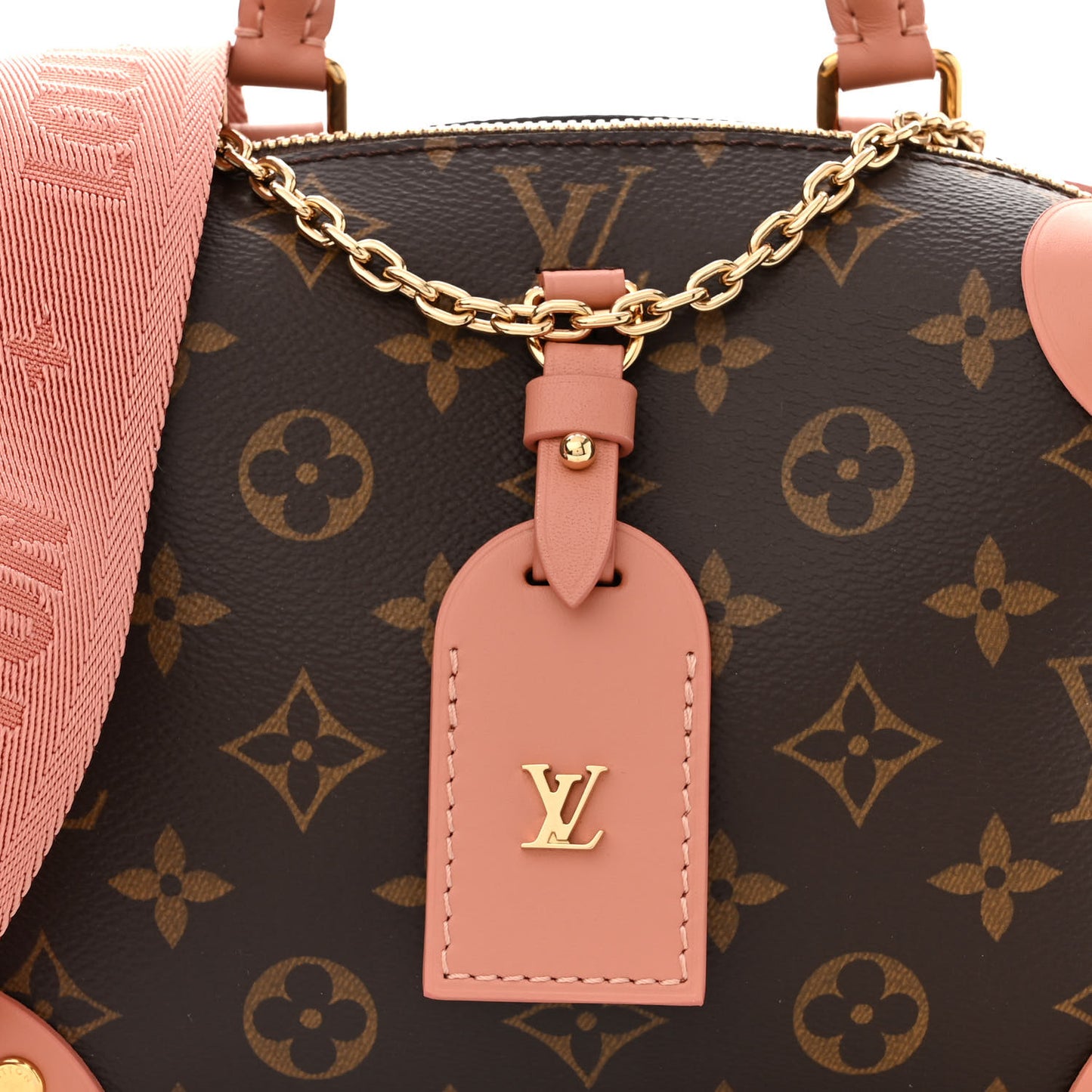 Monogram Petite Malle Souple Peach