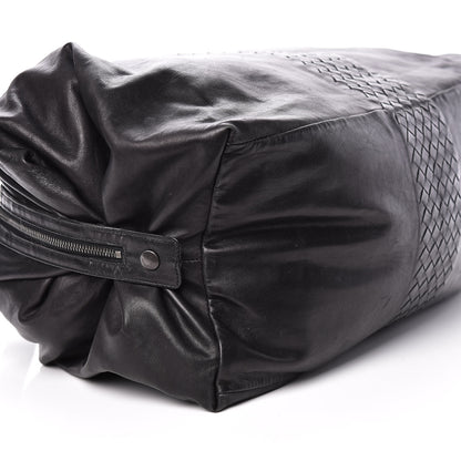Bottega Veneta Light Calf Intrecciato Duffle Black 5 of 16