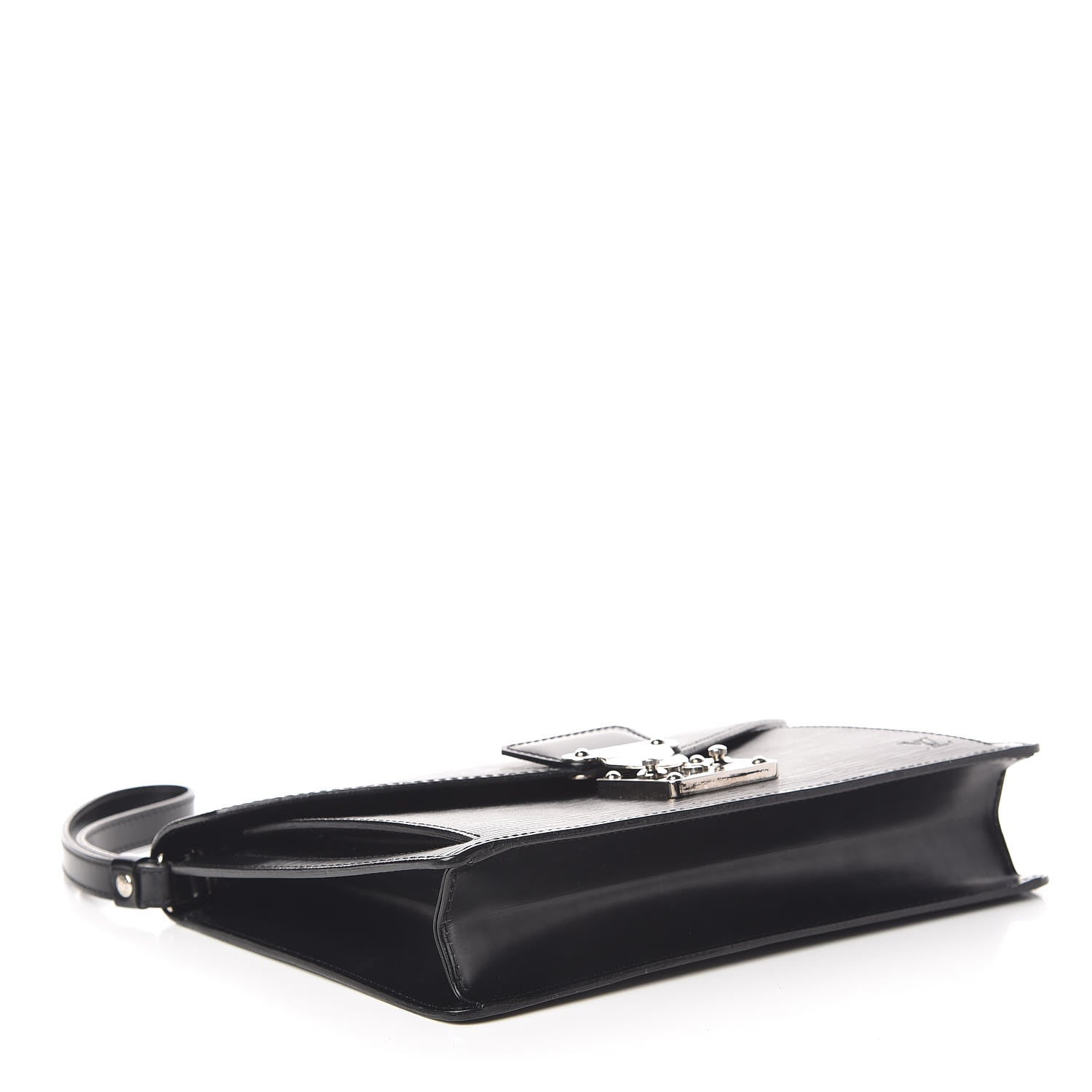 Louis Vuitton Epi Pochette Sellier Dragonne Clutch Black 4 of 9