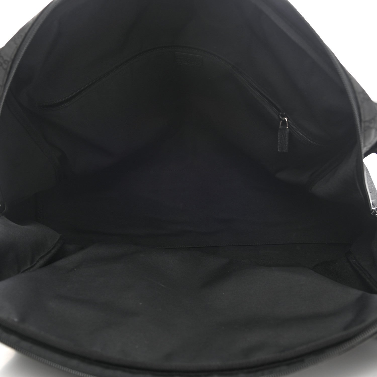 Gucci Nylon Monogram Large Duffle Bag Black 4 of 9