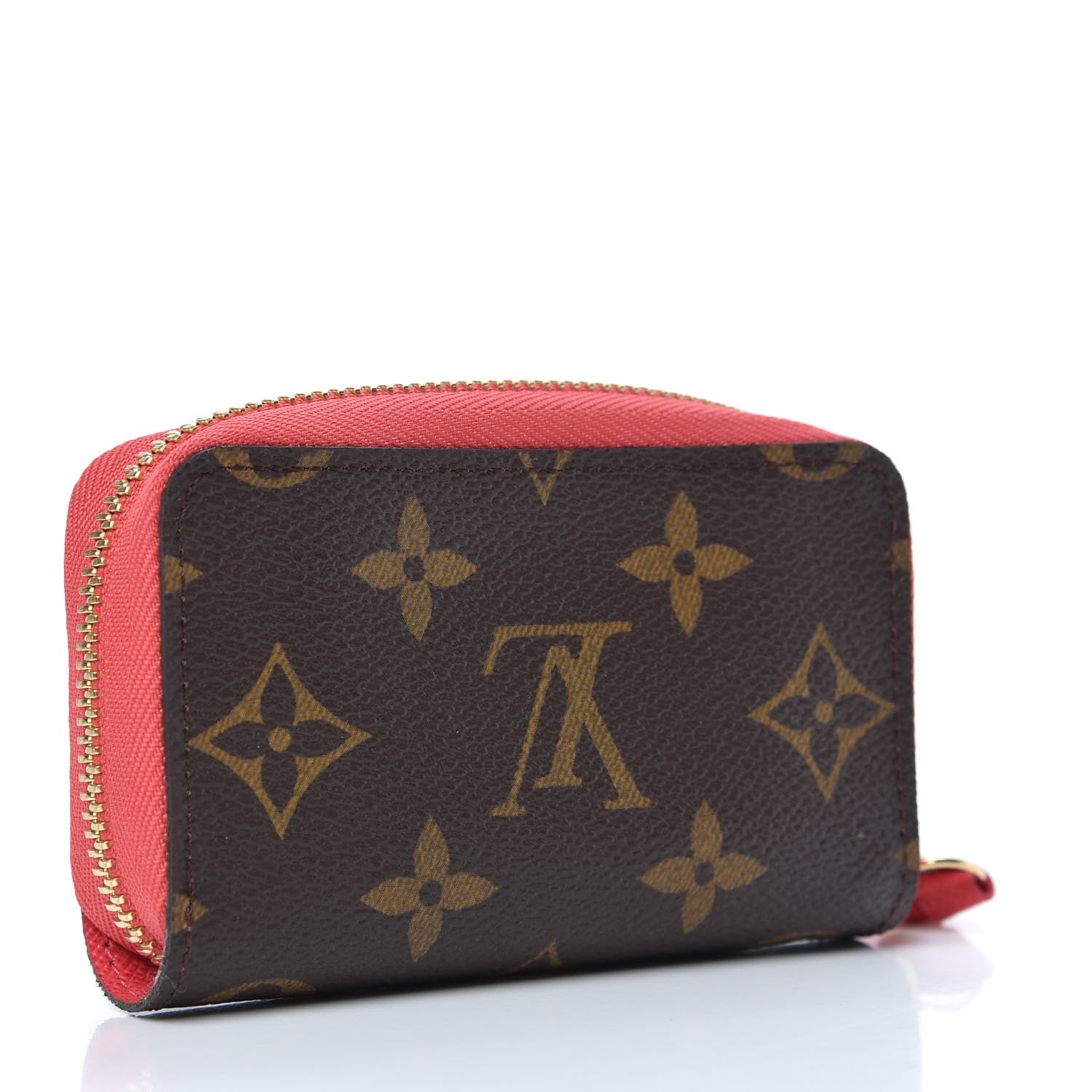 Louis Vuitton Monogram Zippy Multicartes Corail 2 of 7