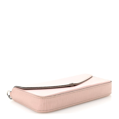 Louis Vuitton Epi Pochette Felicie Rose Ballerine 5 of 12