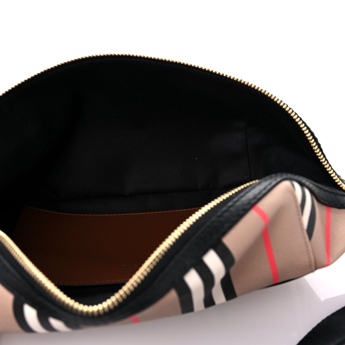 E-Canvas Icon Stripe Sonny Bum Bag Archive Beige