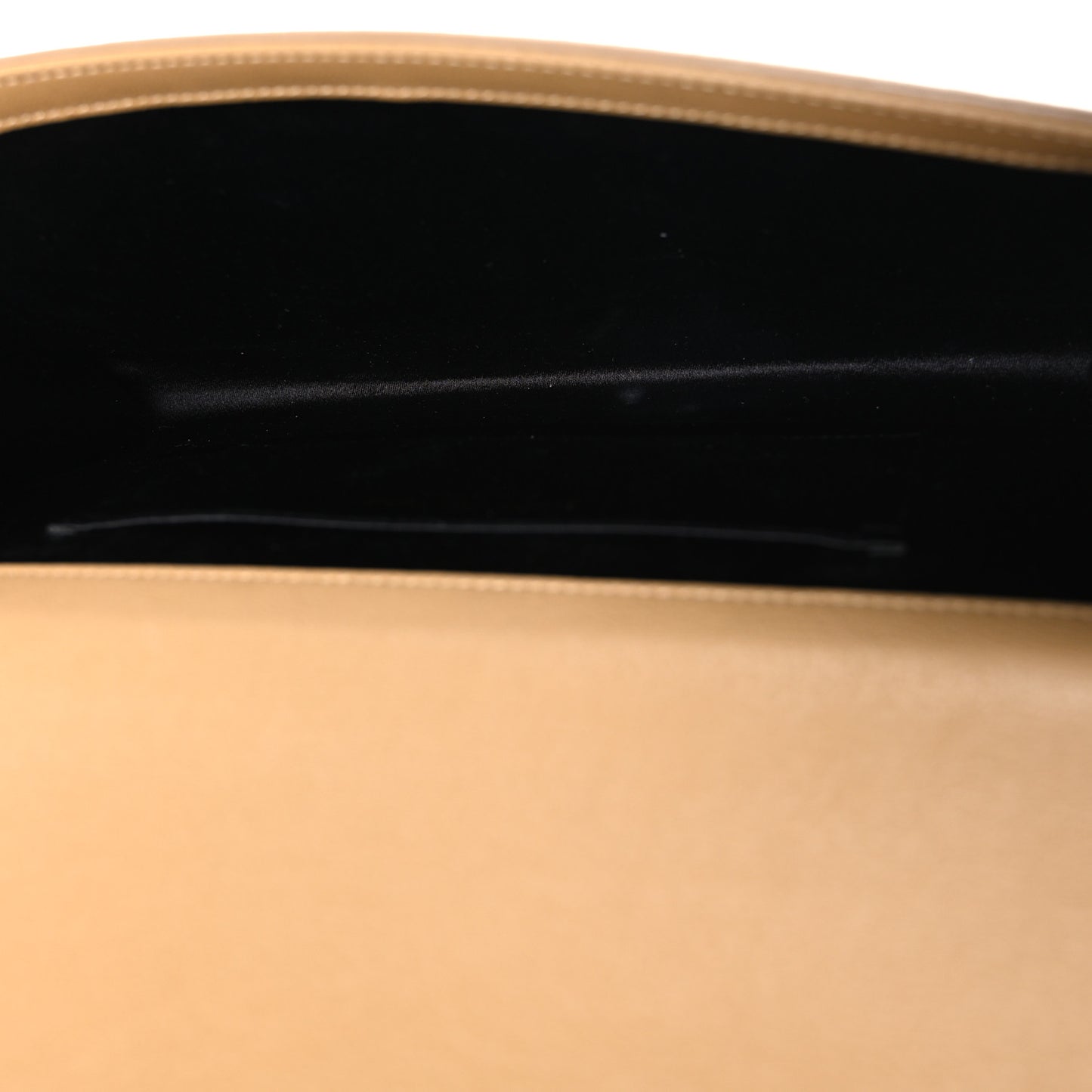 Calfskin Monogram Large Belle De Jour Clutch  Beige
