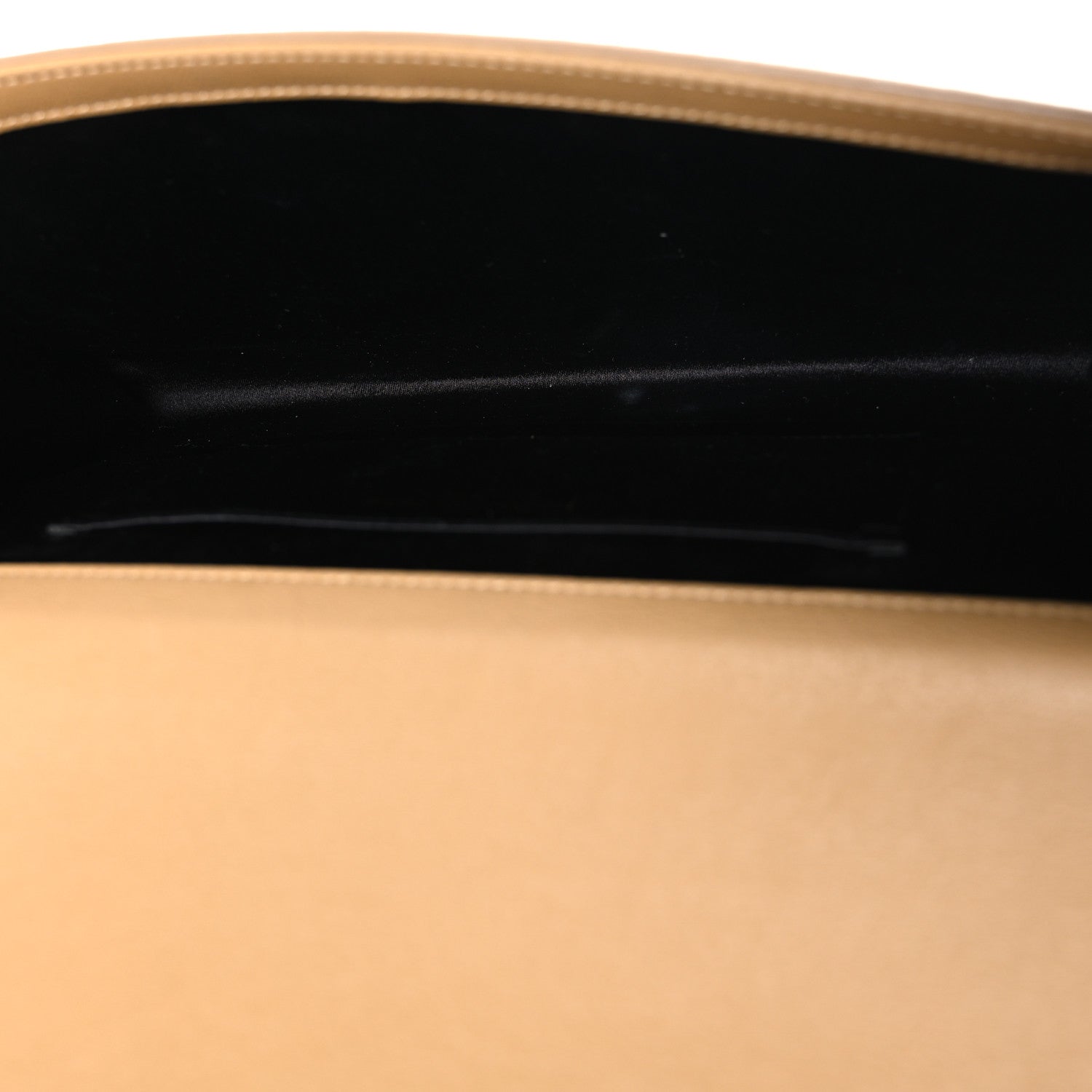 Saint Laurent Calfskin Monogram Large Belle De Jour Clutch  Beige 5 of 7