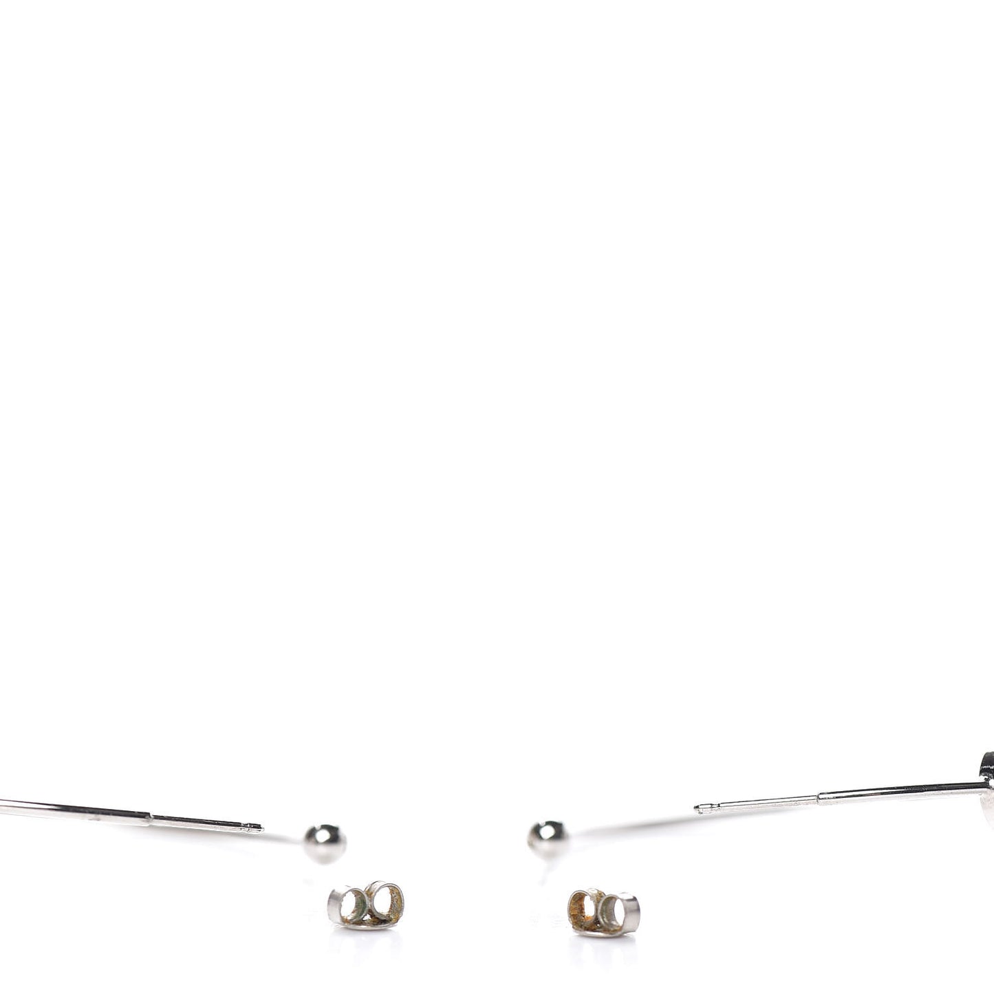 A La Folie Hoop Earrings Silver