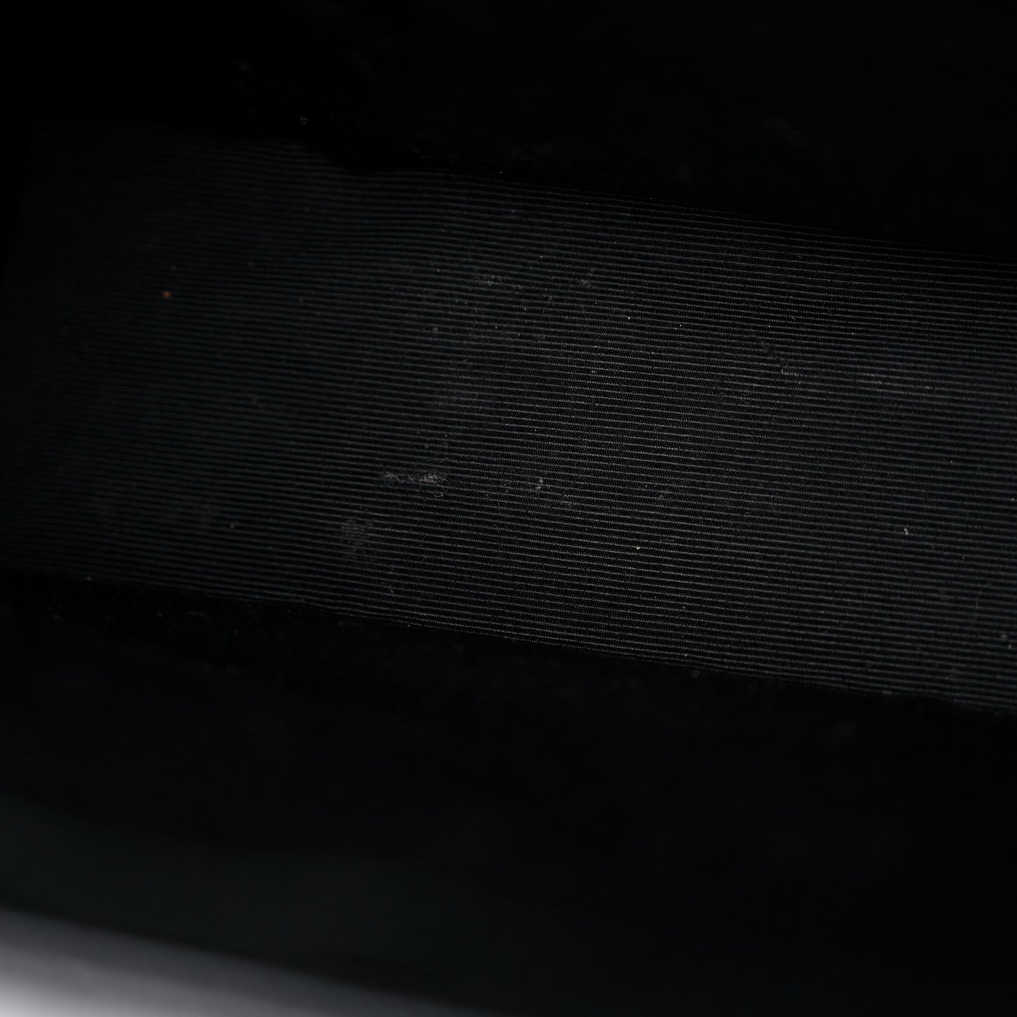 Grain De Poudre Matelasse Chevron Large Monogram Satchel Black