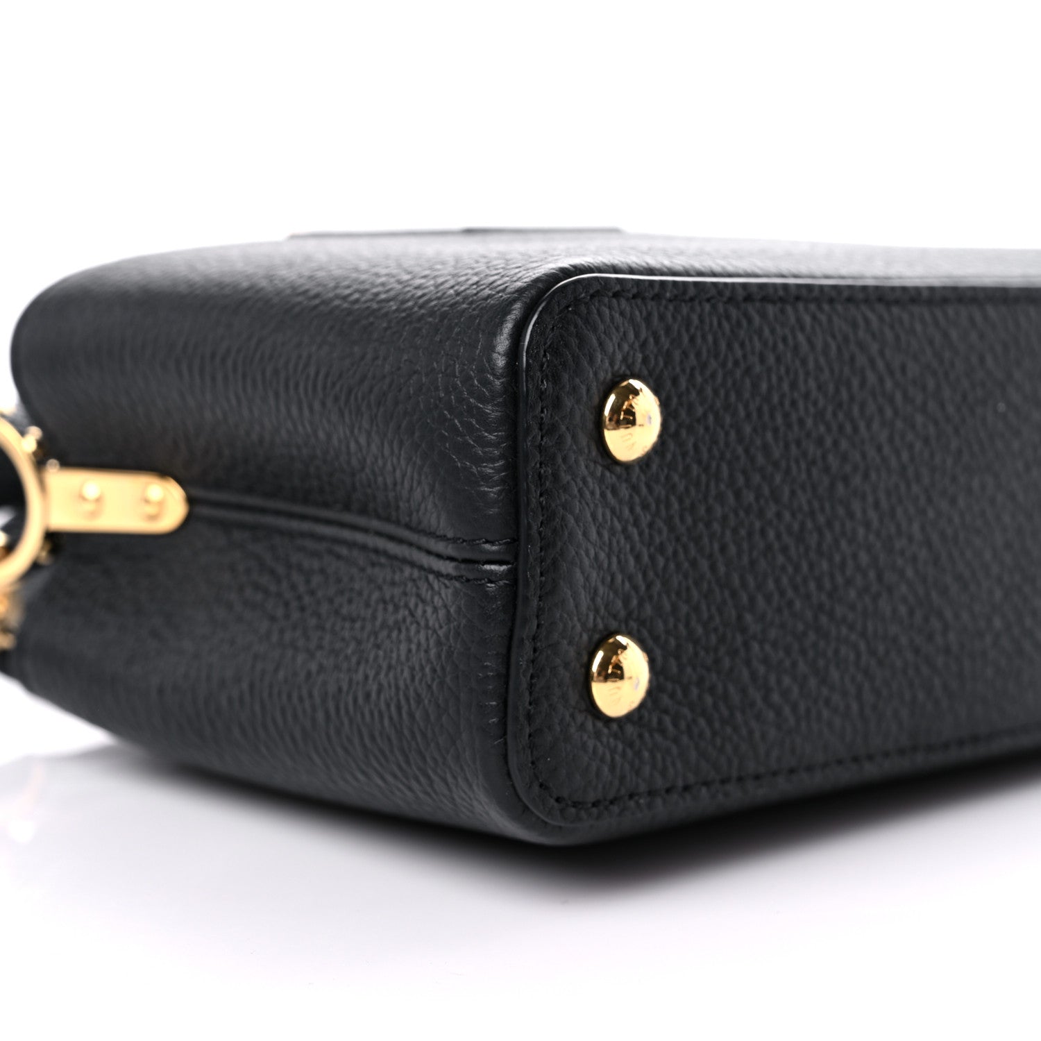 Louis Vuitton Taurillon Mini Capucines Black 7 of 8