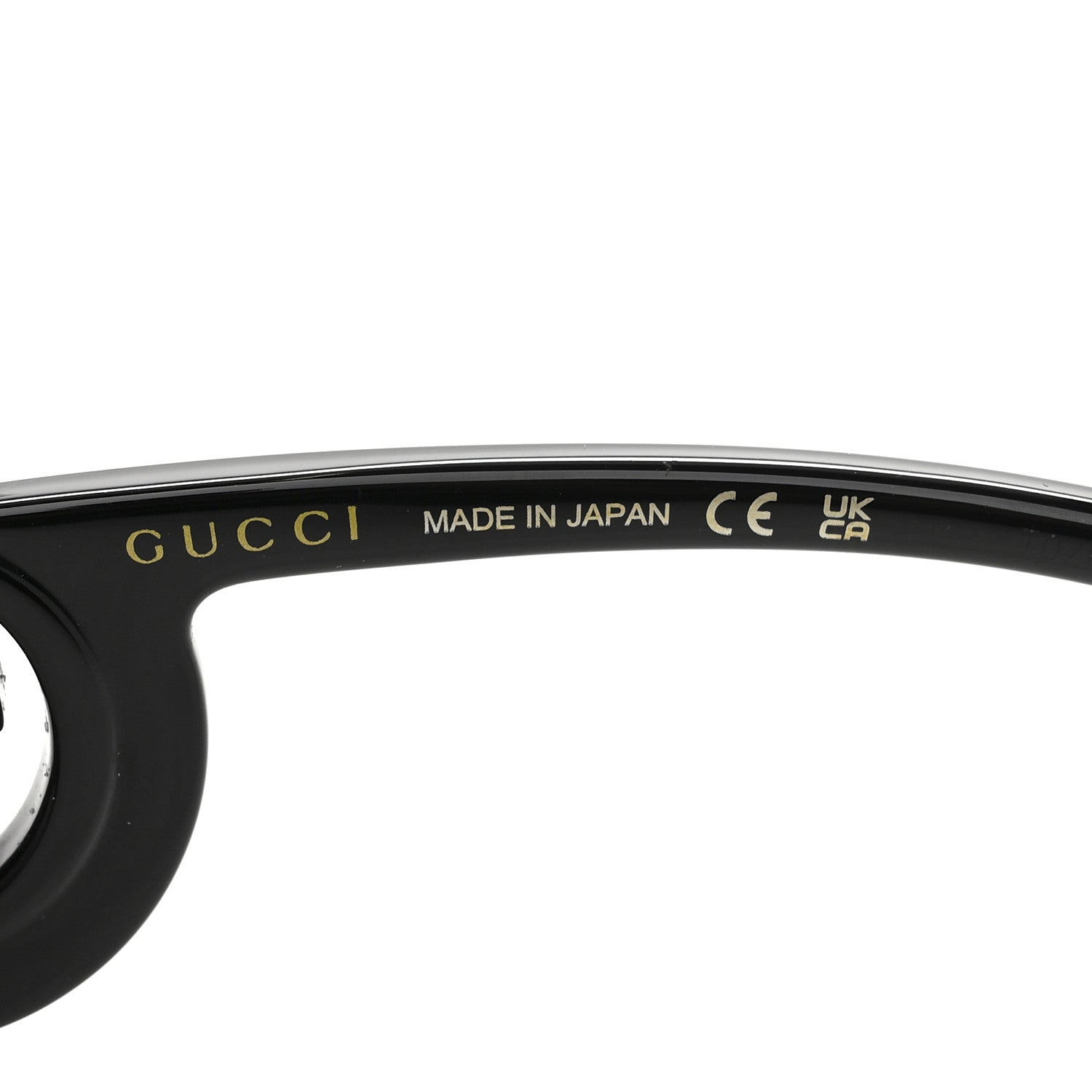 Gucci Acetate Rectangle Frame Sunglasses GG1326S Black 6 of 8