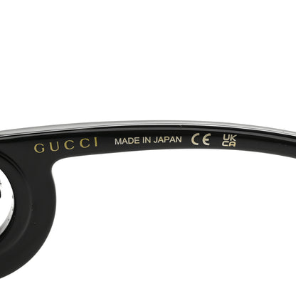 Gucci Acetate Rectangle Frame Sunglasses GG1326S Black 6 of 8