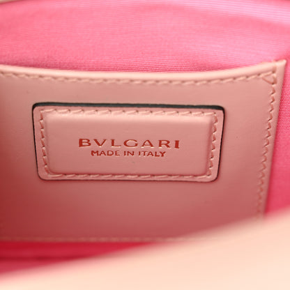 Bulgari Calfskin Small Serpenti Forever Snake Strap Crossbody Bag Light Pink 7 of 11