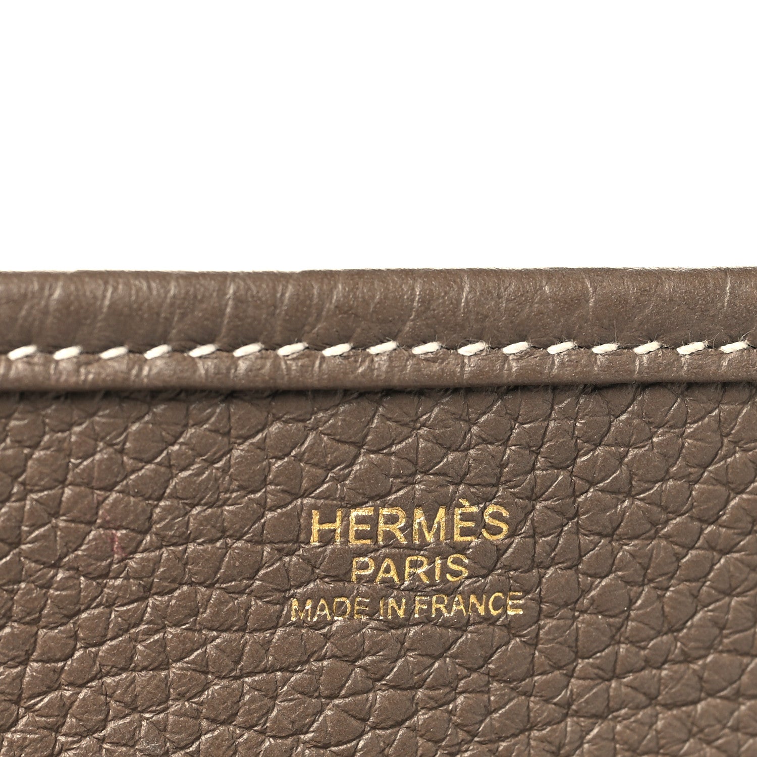 Hermes Taurillon Clemence EVELYNE III PM Etoupe 6 of 11