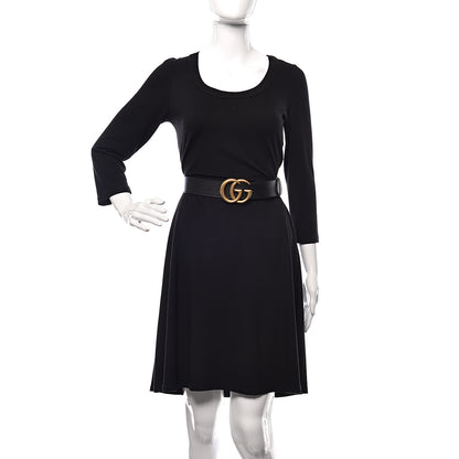Gucci Calfskin Double G 40mm Belt 90 36 Black 2 of 6