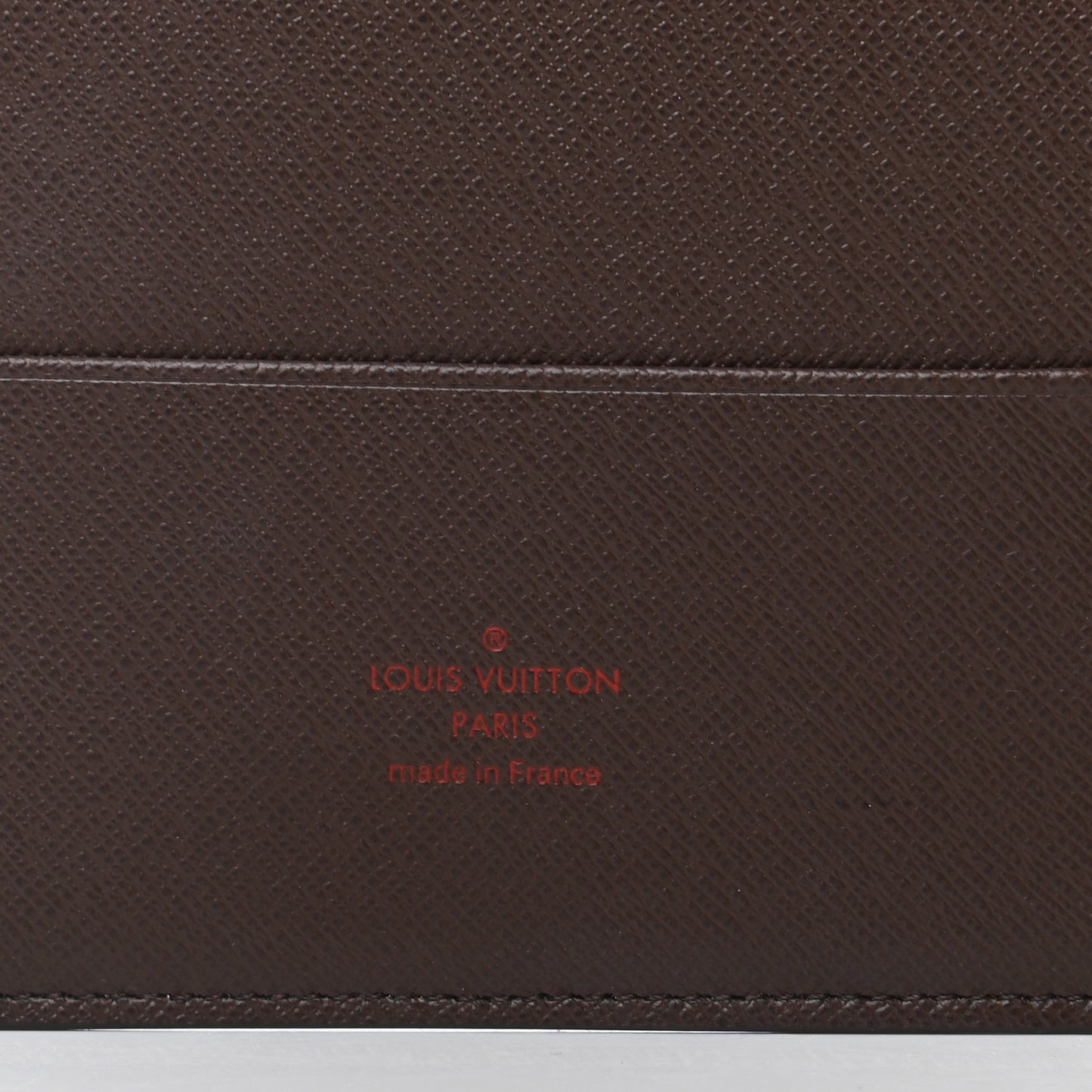 Damier Ebene Large Ring Agenda Cover