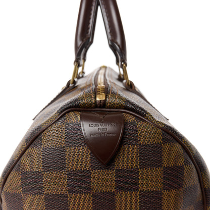 Louis Vuitton Damier Ebene Speedy 30 8 of 11